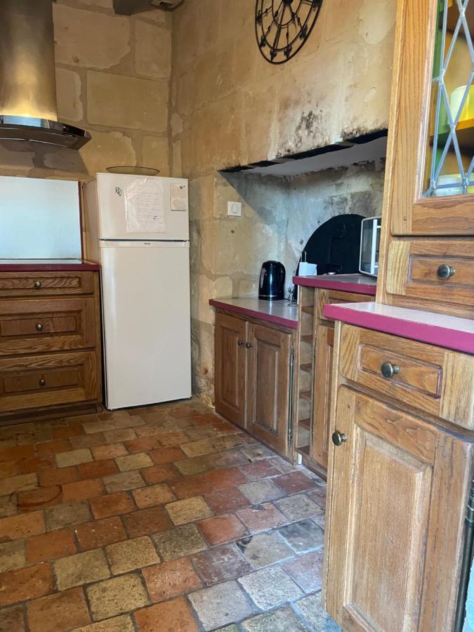 L'Escale Troglo Au Bord De La Loire Villa Souzay-Champigny Eksteriør billede